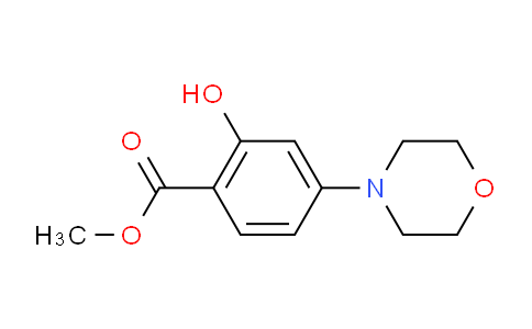 CAS No. 207850-94-0, METHYL 2-HYDROXY-4-MORPHOLINOBENZOATE