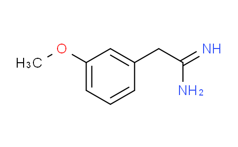 CAS No. 208718-83-6, 2-(3-Methoxyphenyl)acetimidamide