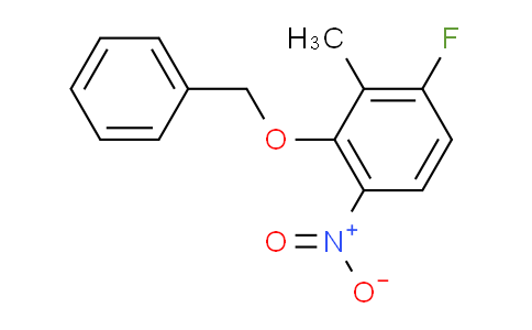 CAS No. 2089289-00-7, 2-(Benzyloxy)-4-fluoro-3-methyl-1-nitrobenzene