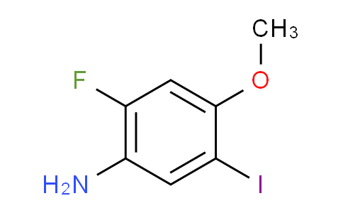 CAS No. 2092595-26-9, 2-Fluoro-5-iodo-4-methoxyaniline