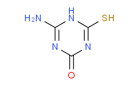 CAS No. 21119-81-3, 4-Amino-6-mercapto-1,3,5-triazin-2(5H)-one