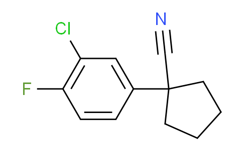 CAS No. 2113483-86-4, 1-(3-Chloro-4-fluorophenyl)cyclopentanecarbonitrile