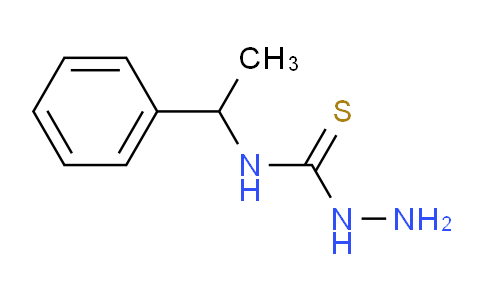 CAS No. 21198-23-2, N-(1-Phenylethyl)hydrazinecarbothioamide