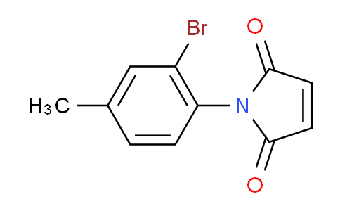 CAS No. 40011-62-9, 1-(2-Bromo-4-methylphenyl)-1H-pyrrole-2,5-dione