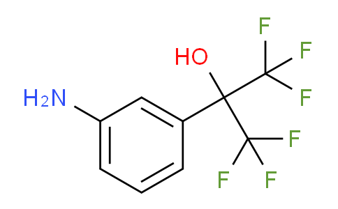 CAS No. 2402-67-7, 2-(3-Aminophenyl)-1,1,1,3,3,3-hexafluoropropan-2-ol