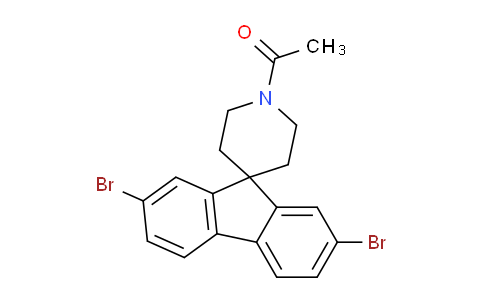 CAS No. 1616114-00-1, 1’-Acetyl-2,7-dibromospiro[fluorene-9,4’-piperidine]