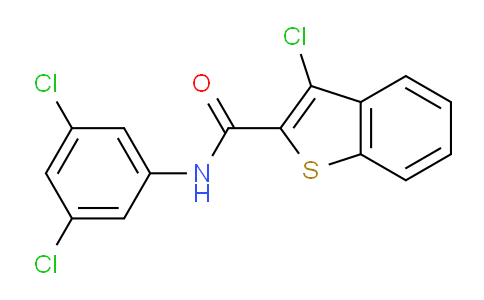CAS No. 162090-70-2, 3-Chloro-N-(3,5-dichlorophenyl)benzo[b]thiophene-2-carboxamide