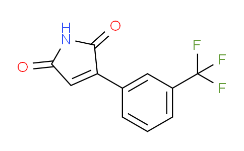 CAS No. 34648-95-8, 3-(3-(Trifluoromethyl)phenyl)-1H-pyrrole-2,5-dione