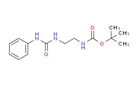 CAS No. 215654-49-2, tert-Butyl (2-(3-phenylureido)ethyl)carbamate