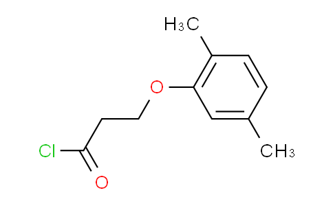 CAS No. 31264-51-4, 3-(2,5-Dimethylphenoxy)propanoyl chloride