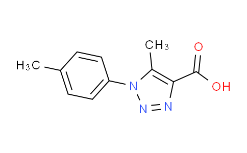 CAS No. 210159-05-0, 5-Methyl-1-(p-tolyl)-1H-1,2,3-triazole-4-carboxylic acid