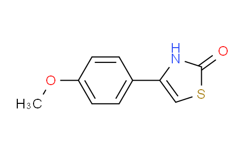 CAS No. 2104-03-2, 4-(4-Methoxyphenyl)thiazol-2(3H)-one