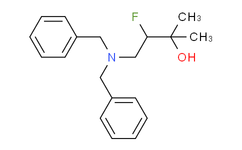 CAS No. 2108176-83-4, 4-(Dibenzylamino)-3-fluoro-2-methyl-2-butanol