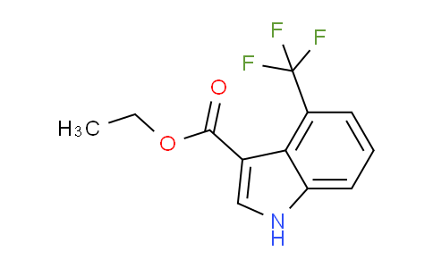 CAS No. 2110104-22-6, Ethyl 4-(Trifluoromethyl)indole-3-carboxylate