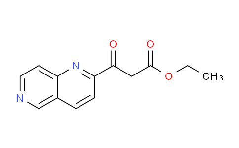 CAS No. 338760-66-0, Ethyl 3-(1,6-naphthyridin-2-yl)-3-oxopropanoate