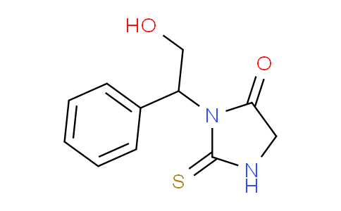 CAS No. 338777-60-9, 3-(2-Hydroxy-1-phenylethyl)-2-thioxoimidazolidin-4-one