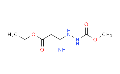 CAS No. 338791-53-0, Methyl 2-(3-ethoxy-1-imino-3-oxopropyl)hydrazinecarboxylate