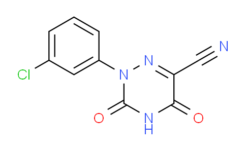 CAS No. 338982-39-1, 2-(3-Chlorophenyl)-3,5-dioxo-2,3,4,5-tetrahydro-1,2,4-triazine-6-carbonitrile