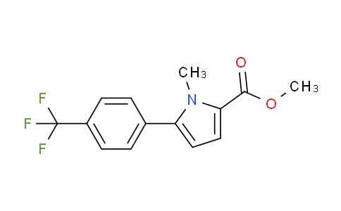 CAS No. 1895780-61-6, Methyl 1-Methyl-5-[4-(trifluoromethyl)phenyl]pyrrole-2-carboxylate