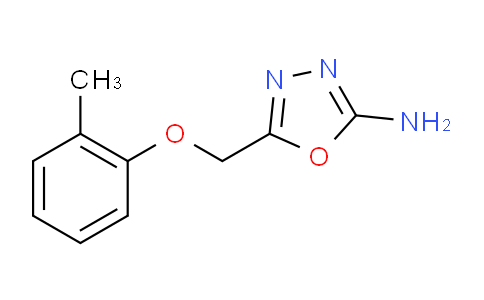 CAS No. 21520-91-2, 5-((o-Tolyloxy)methyl)-1,3,4-oxadiazol-2-amine