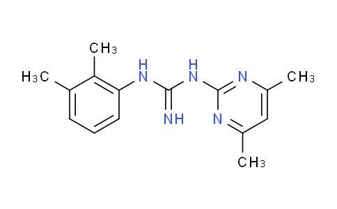 CAS No. 337494-09-4, 1-(2,3-Dimethylphenyl)-3-(4,6-dimethylpyrimidin-2-yl)guanidine