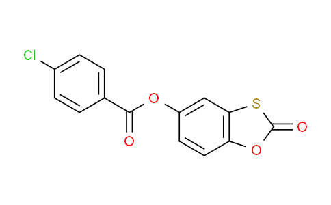 CAS No. 337496-09-0, 2-Oxobenzo[d][1,3]oxathiol-5-yl 4-chlorobenzoate
