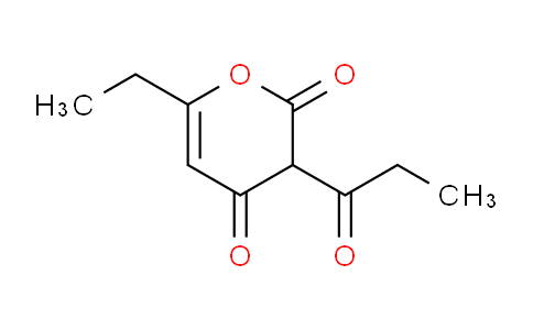 CAS No. 35236-85-2, 6-Ethyl-3-propionyl-2H-pyran-2,4(3H)-dione