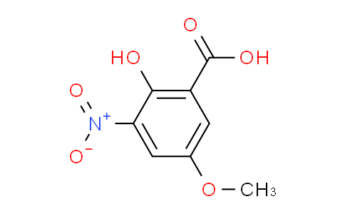 CAS No. 2888-01-9, 2-Hydroxy-5-methoxy-3-nitrobenzoic Acid