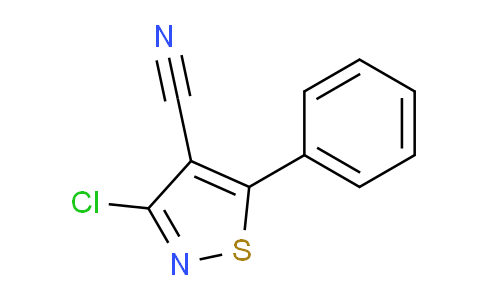 CAS No. 28989-23-3, 3-Chloro-5-phenylisothiazole-4-carbonitrile