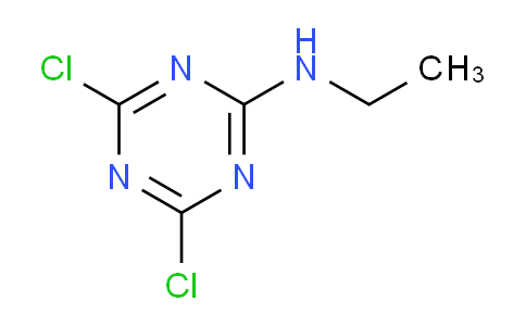 CAS No. 3440-19-5, 4,6-Dichloro-N-ethyl-1,3,5-triazin-2-amine
