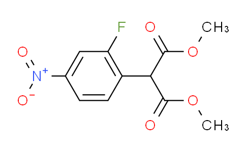 CAS No. 188975-47-5, Dimethyl 2-(2-Fluoro-4-nitrophenyl)malonate