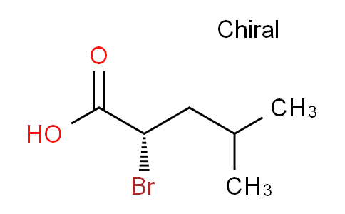 CAS No. 28659-87-2, (S)-2-Bromo-4-methylpentanoic acid