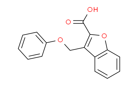CAS No. 28664-92-8, 3-(Phenoxymethyl)benzofuran-2-carboxylic acid