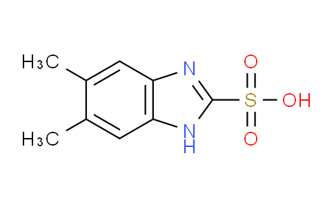 CAS No. 287730-18-1, 5,6-Dimethyl-1H-benzo[d]imidazole-2-sulfonic acid