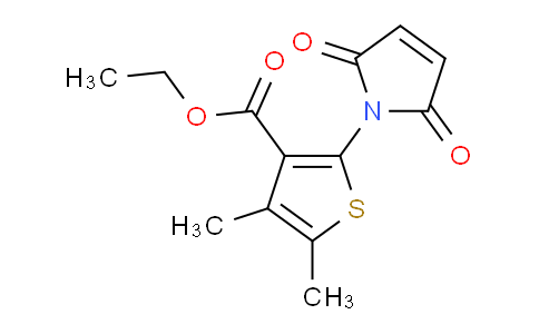 CAS No. 295347-54-5, Ethyl 2-(2,5-dioxo-2,5-dihydro-1H-pyrrol-1-yl)-4,5-dimethylthiophene-3-carboxylate