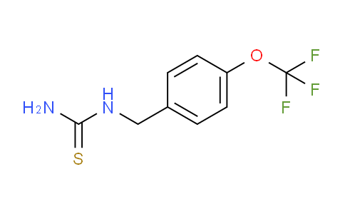 CAS No. 296277-22-0, 1-(4-(Trifluoromethoxy)benzyl)thiourea