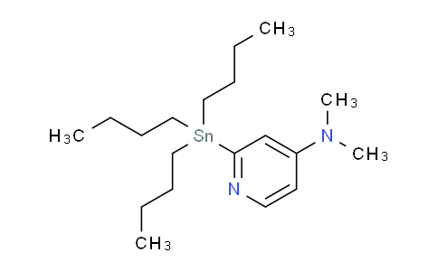 CAS No. 396092-84-5, N,N-Dimethyl-2-(tributylstannyl)pyridin-4-amine