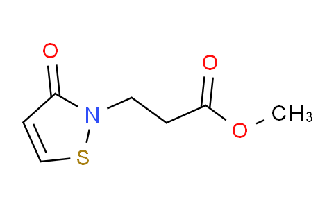 CAS No. 33319-78-7, Methyl 3-(3-Oxo-2-isothiazolyl)propanoate