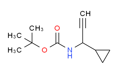 CAS No. 1914943-50-2, N-Boc-1-cyclopropyl-2-propyn-1-amine