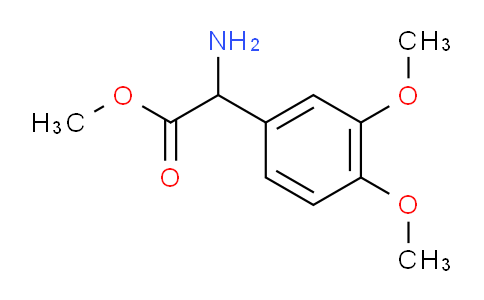 CAS No. 191998-16-0, Methyl 2-Amino-2-(3,4-dimethoxyphenyl)acetate