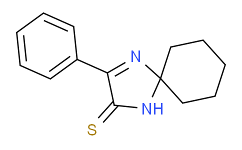 CAS No. 4602-36-2, 3-Phenyl-1,4-diazaspiro[4.5]dec-3-ene-2-thione