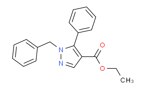 CAS No. 342023-84-1, Ethyl 1-Benzyl-5-phenyl-1H-pyrazole-4-carboxylate