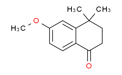 CAS No. 23203-51-2, 6-METHOXY-4,4-DIMETHYL-3,4-DIHYDRONAPHTHALEN-1(2H)-ONE