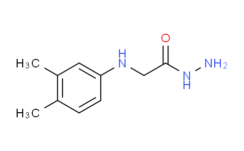 CAS No. 2370-49-2, 2-((3,4-Dimethylphenyl)amino)acetohydrazide