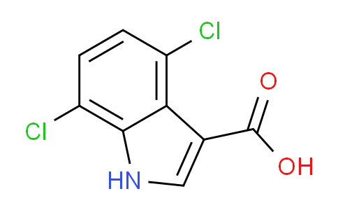 CAS No. 23872-35-7, 4,7-Dichloroindole-3-carboxylic Acid