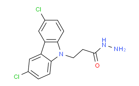 CAS No. 300816-39-1, 3-(3,6-Dichloro-9H-carbazol-9-yl)propanehydrazide