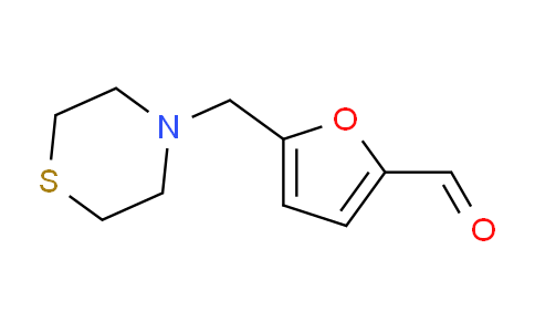 CAS No. 392659-96-0, 5-(Thiomorpholinomethyl)furan-2-carbaldehyde