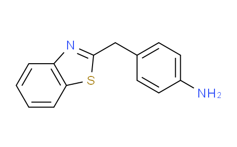 CAS No. 37859-28-2, 4-(Benzo[d]thiazol-2-ylmethyl)aniline
