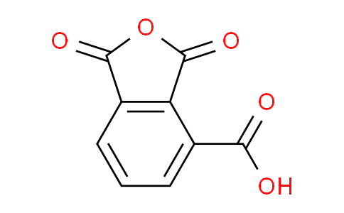 CAS No. 3786-39-8, 1,3-Dioxo-1,3-dihydroisobenzofuran-4-carboxylic acid