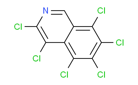 CAS No. 37885-00-0, 3,4,5,6,7,8-Hexachloroisoquinoline